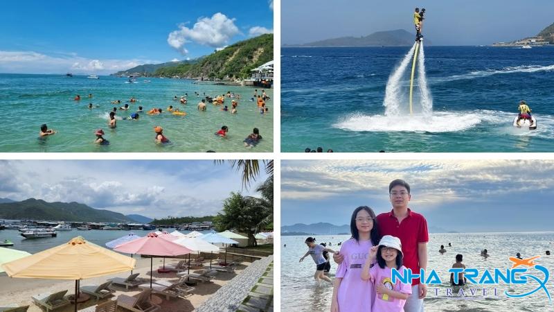 Tour 3 đảo VIP Nha Trang 1 Ngày, Trọn Gói 21 tham quan Bãi Tranh Nha Trang