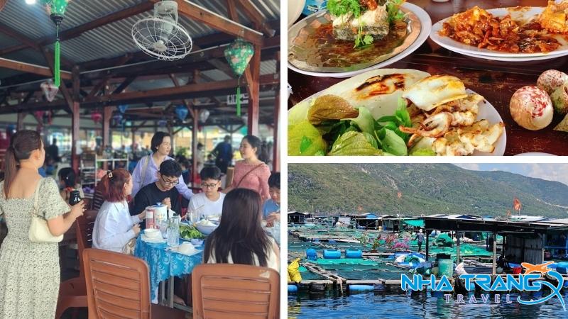 Tour 3 đảo VIP Nha Trang 1 Ngày, Trọn Gói 28 Đến Làng Chài nghỉ ngơi ăn trưa