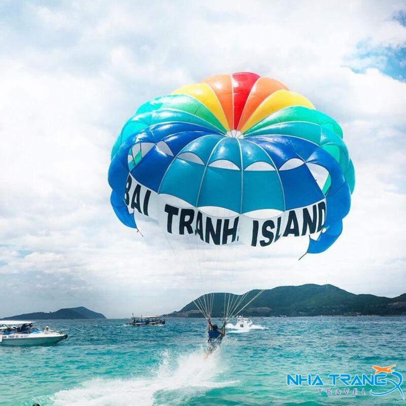 Tour 3 đảo VIP Nha Trang 1 Ngày, Trọn Gói 25 chơi dù lượn tại Bãi Tranh