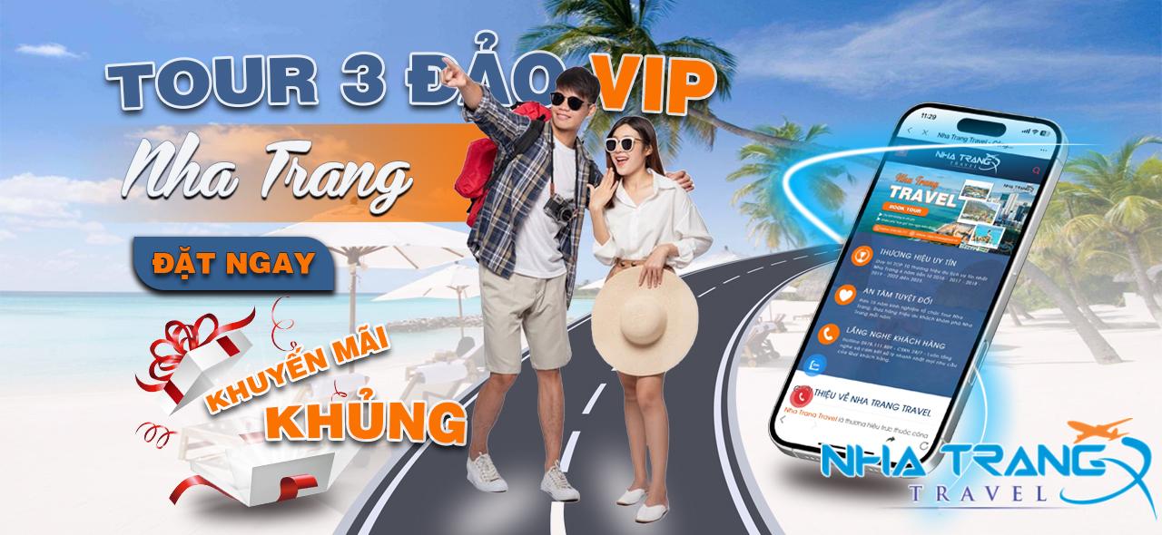 Tour 3 đảo Nha Trang