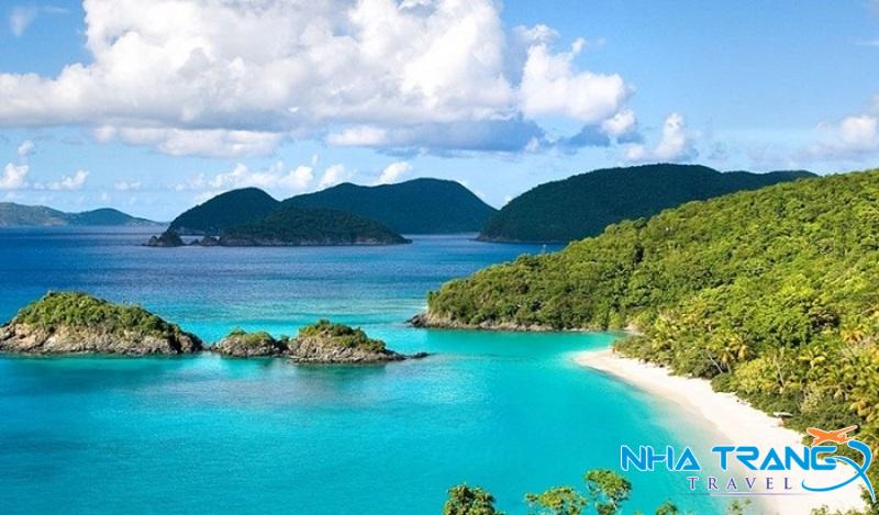 Khám Phá 10 Hòn Đảo Nha Trang Nổi Tiếng Được Yêu Thích Nhất 29 Hòn Mun đảo diện tích khoảng 160 km màu nước xanh biếc, hàng cây tươi mát