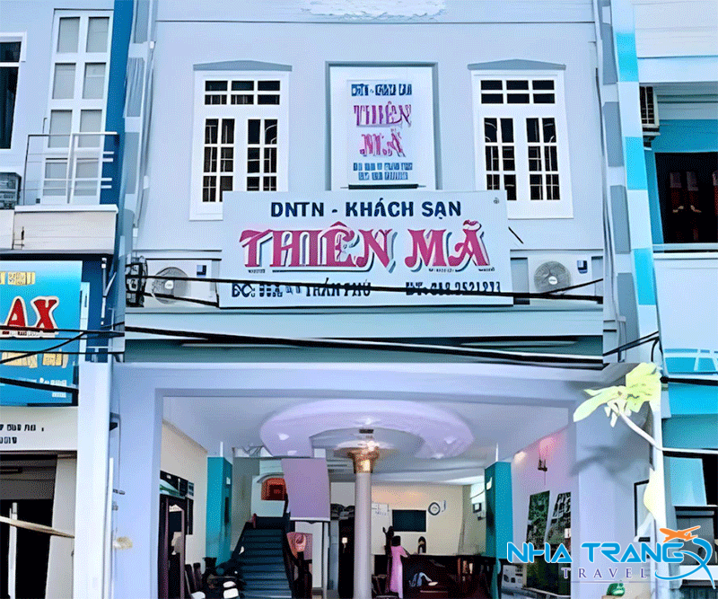 Bật Mí 8 Khách Sạn 1 Sao Nha Trang Giá Rẻ, Nên Ghé 2025 31 Bên ngoài khách sạn Thiên Mã