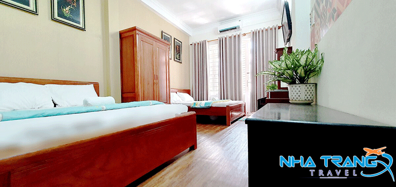 Bật Mí 8 Khách Sạn 1 Sao Nha Trang Giá Rẻ, Nên Ghé 2025 44 Bên trong căn phòng có đủ đầy tiện ích