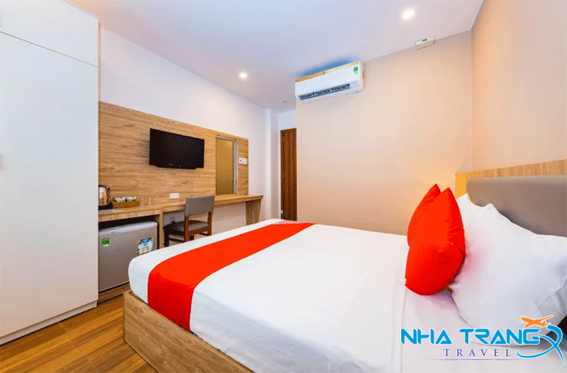 Bật Mí 8 Khách Sạn 1 Sao Nha Trang Giá Rẻ, Nên Ghé 2025 42 Phòng khách sạn được trang hoàng ấm áp