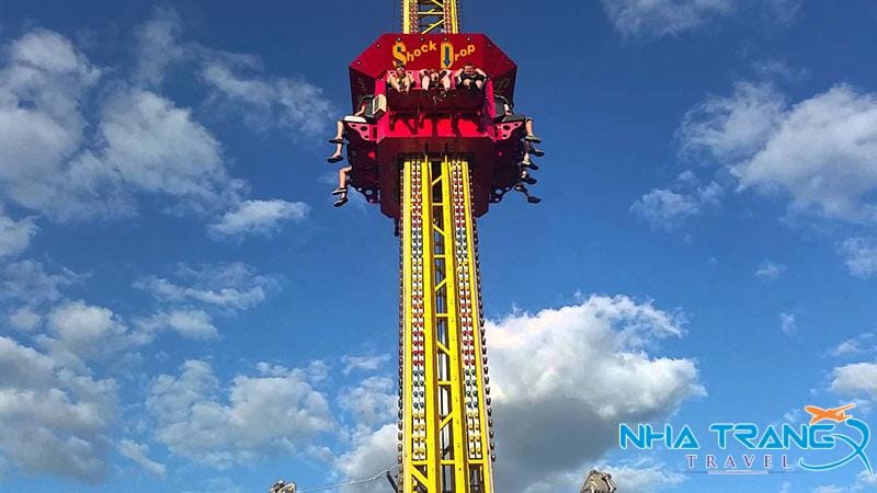 Khám Phá Bản Đồ Khu Vui Chơi Vinpearl Nha Trang Mới Nhất 17 Hú hét cuồng nhiệt với trò tháp rơi tự do